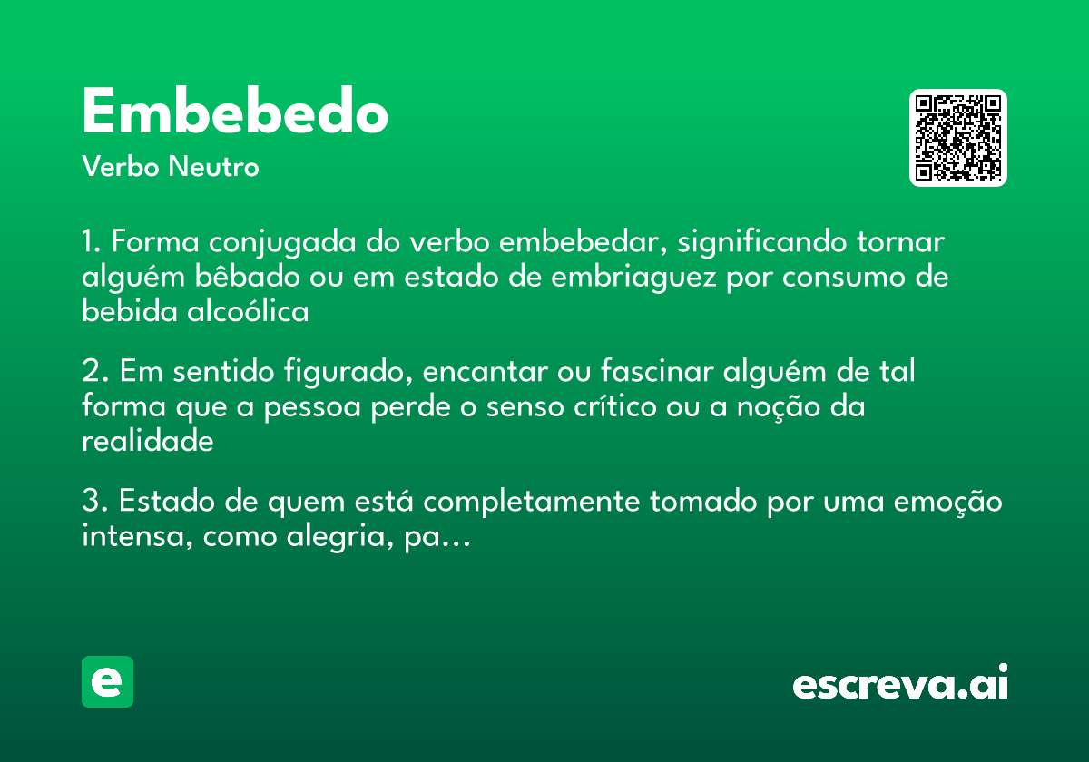 embebedo