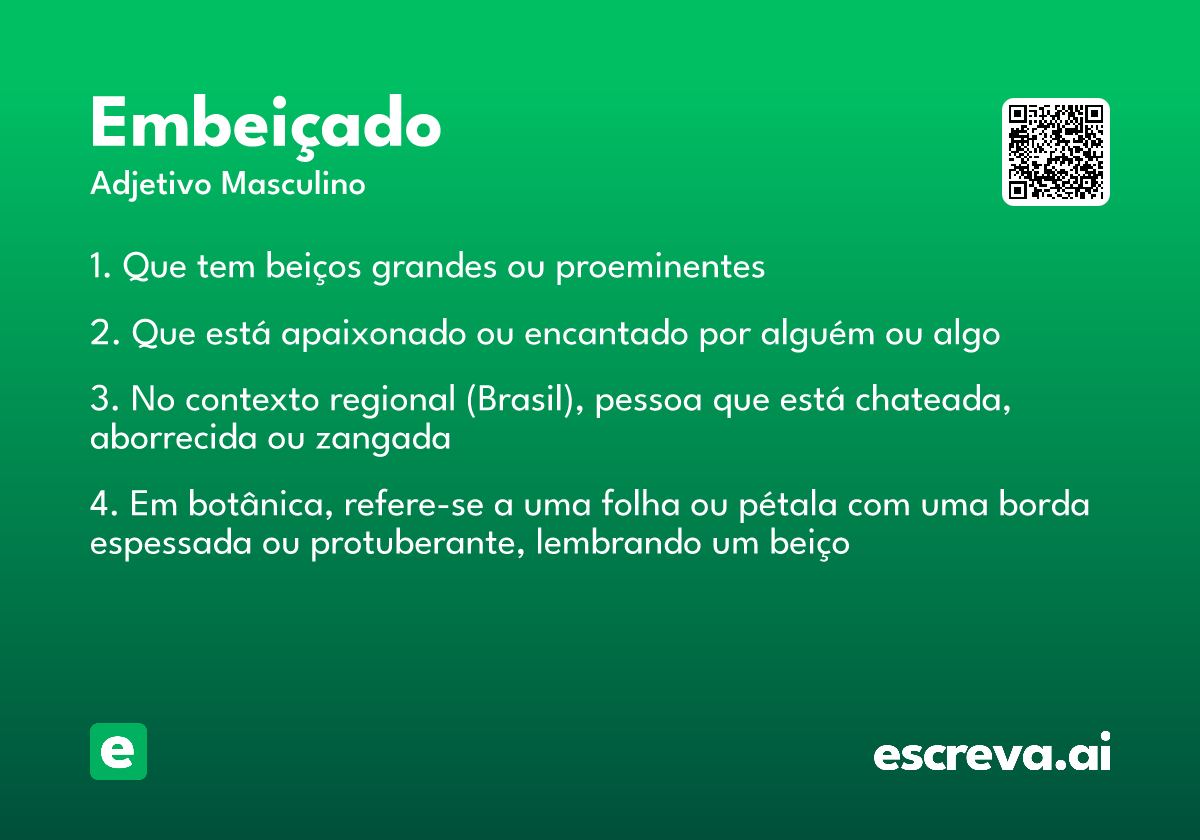 embeiçado