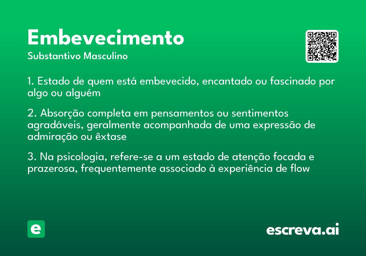 embevecimento