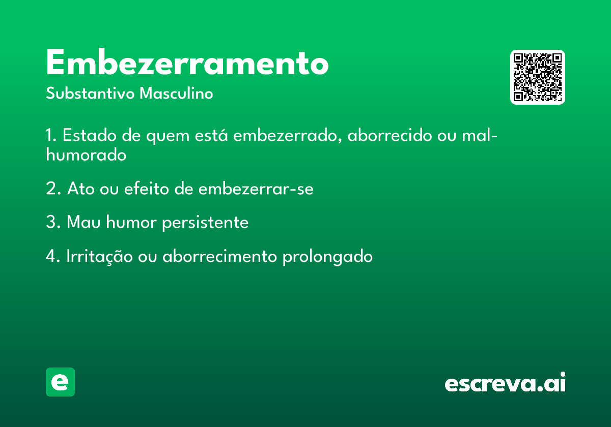 embezerramento