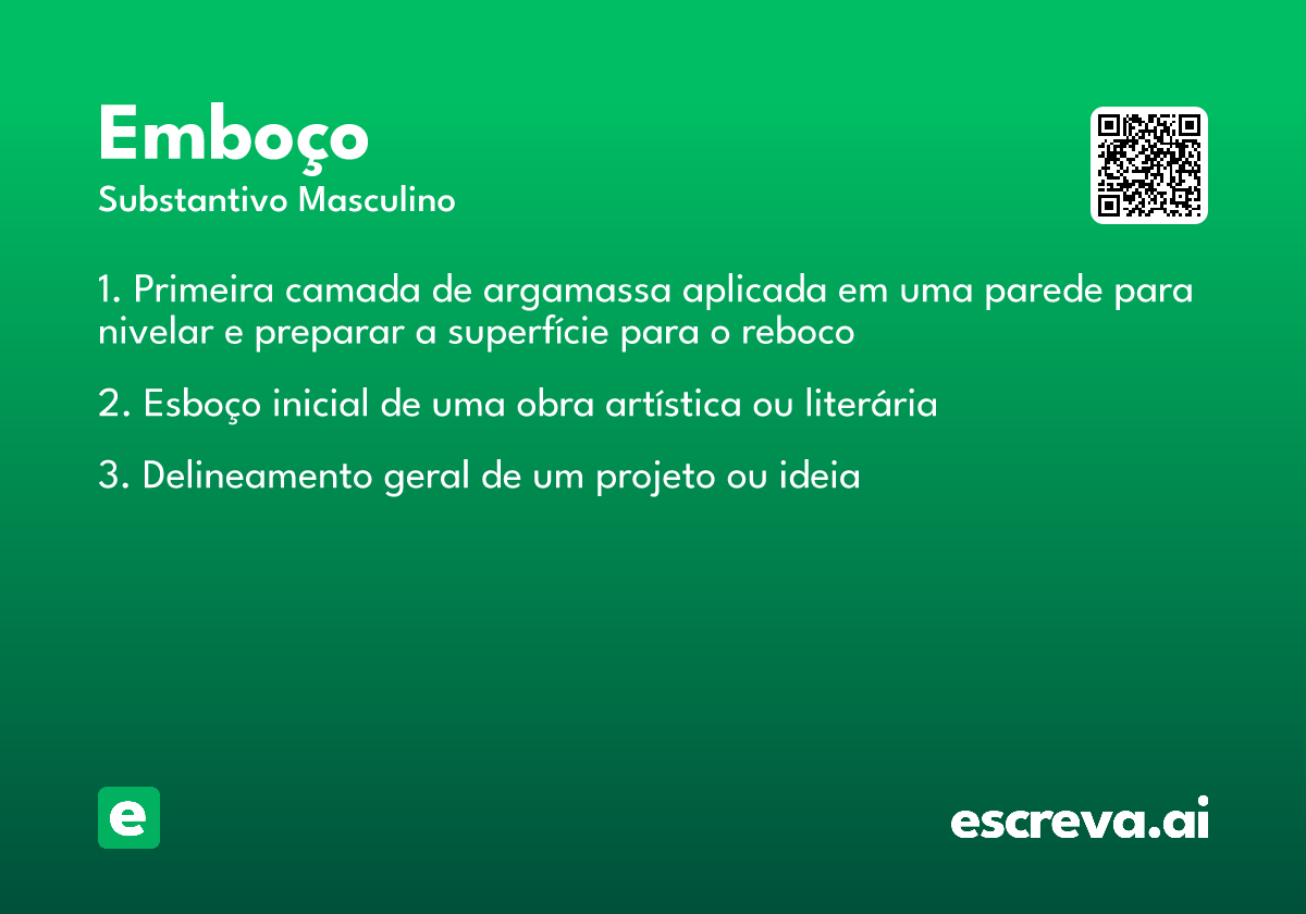 emboço