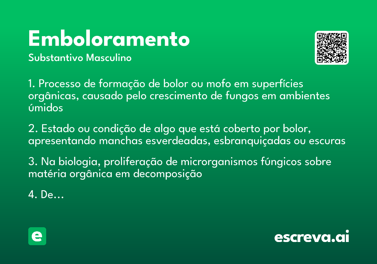 emboloramento