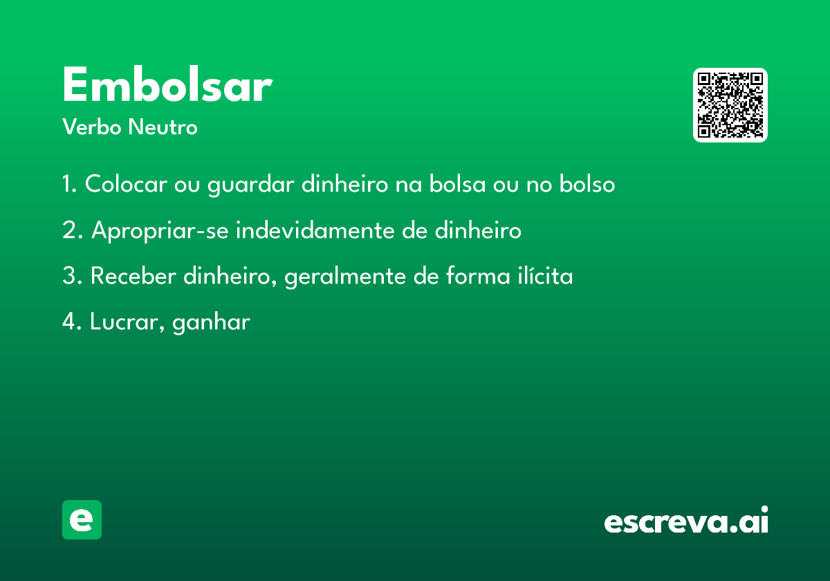 embolsar