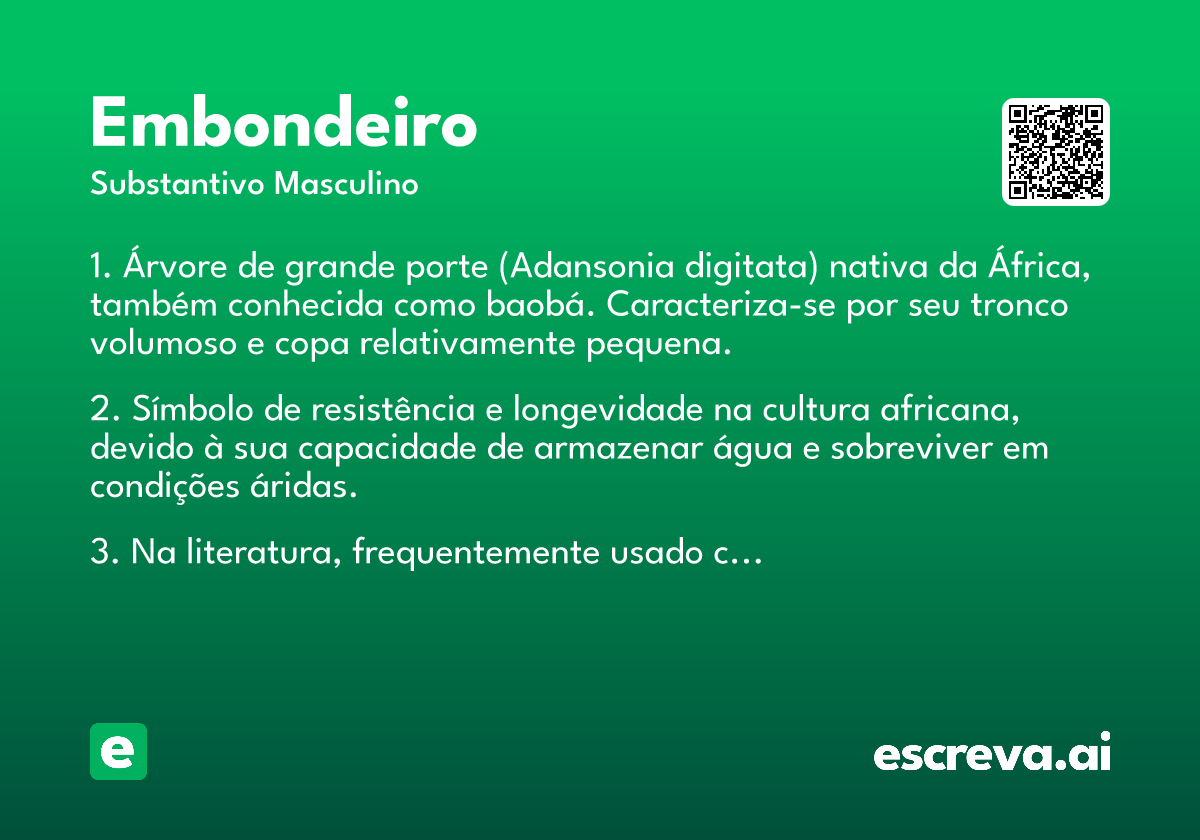 embondeiro