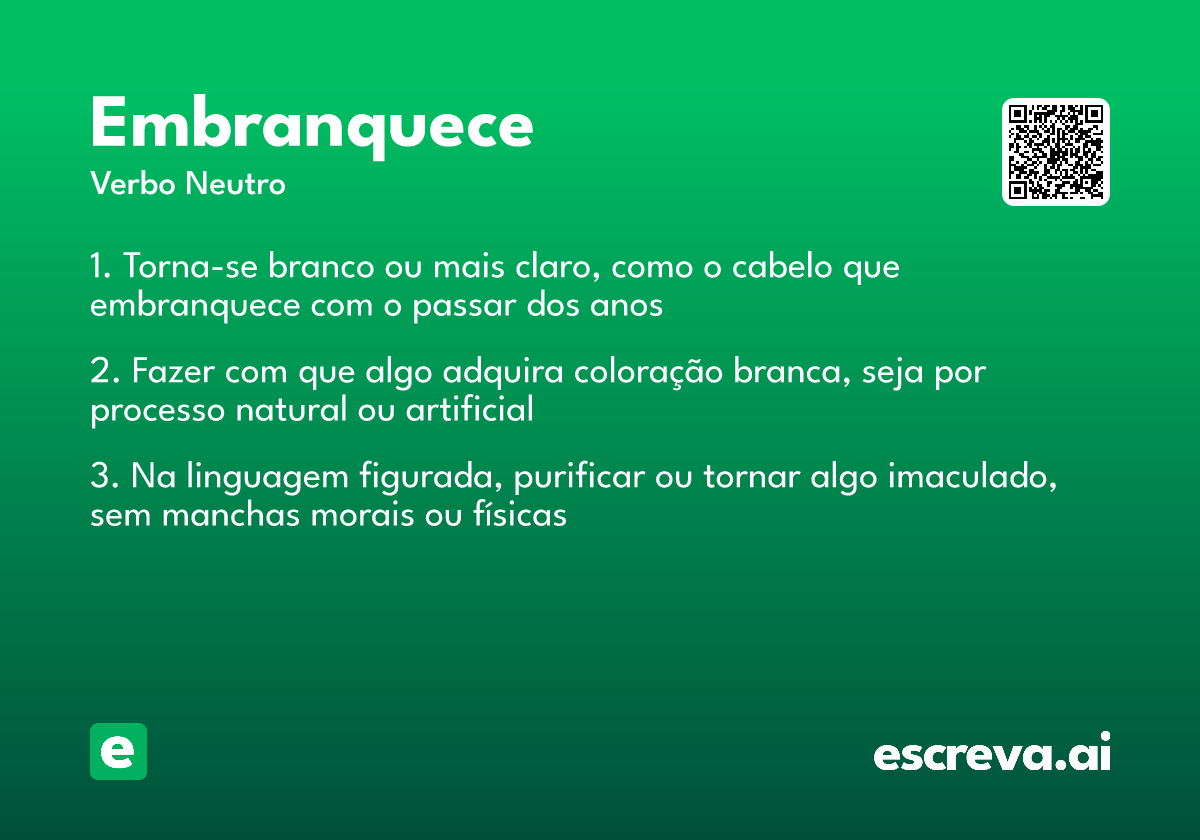embranquece