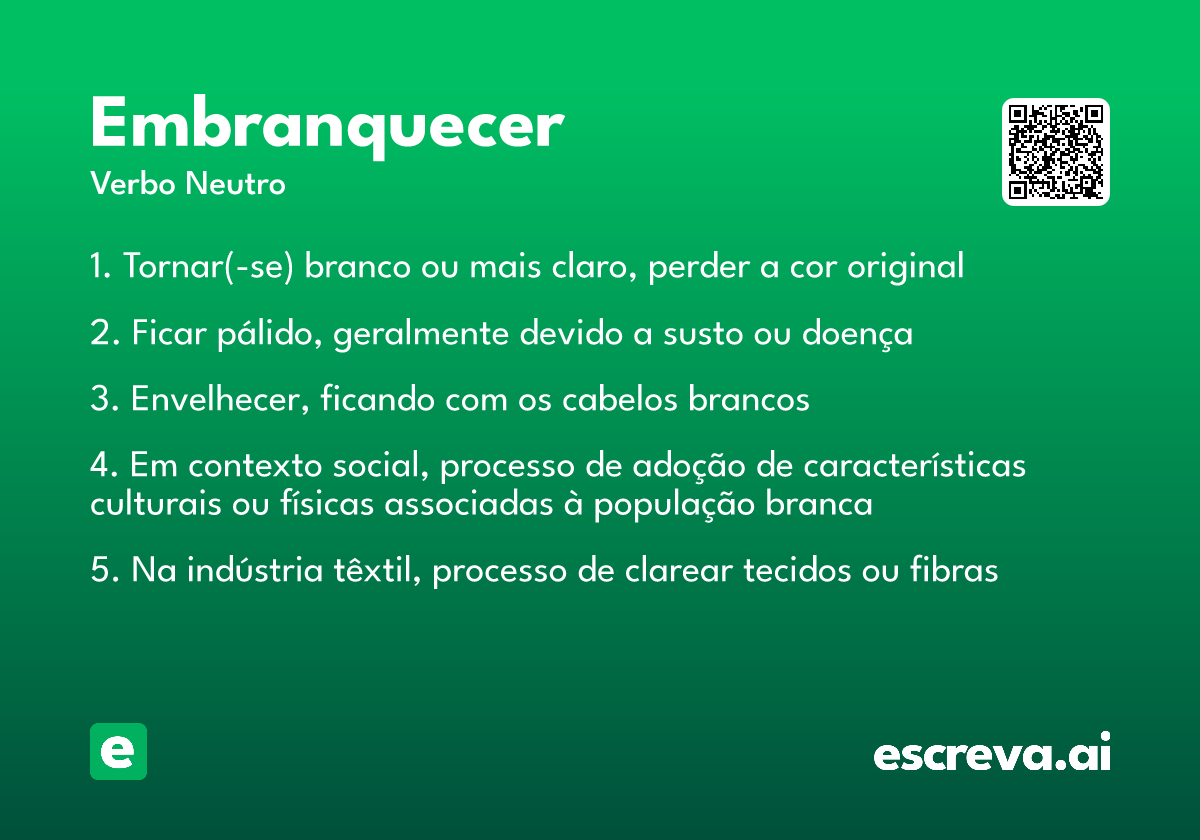 embranquecer