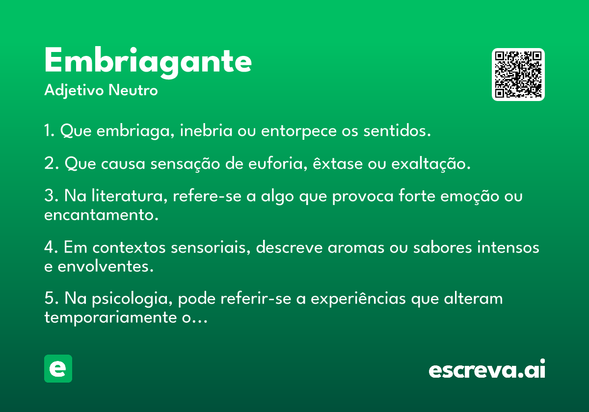 embriagante