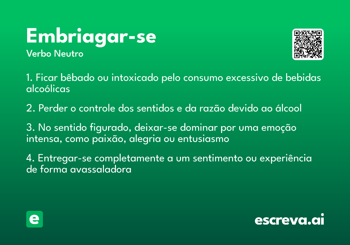 embriagar-se