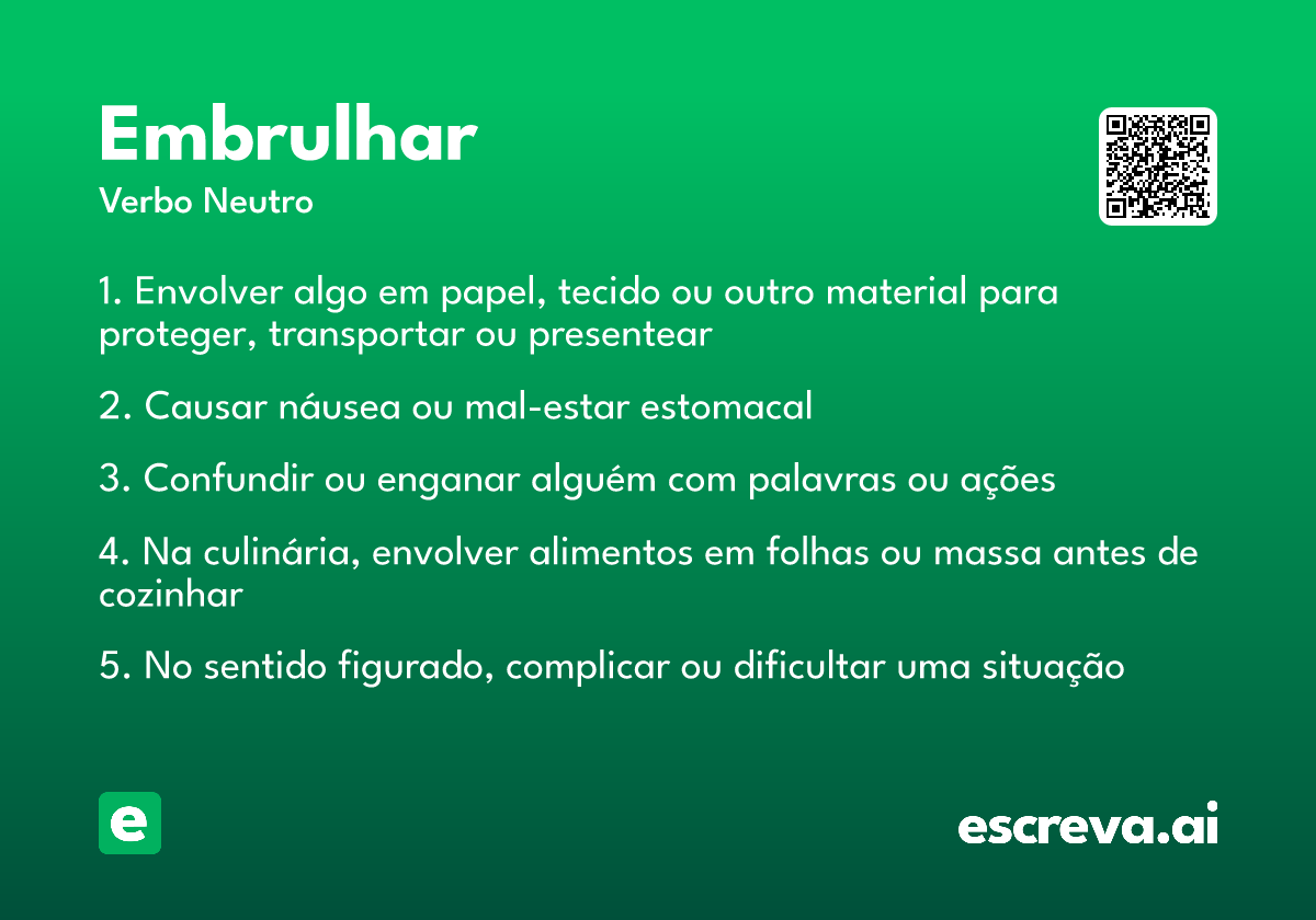 embrulhar
