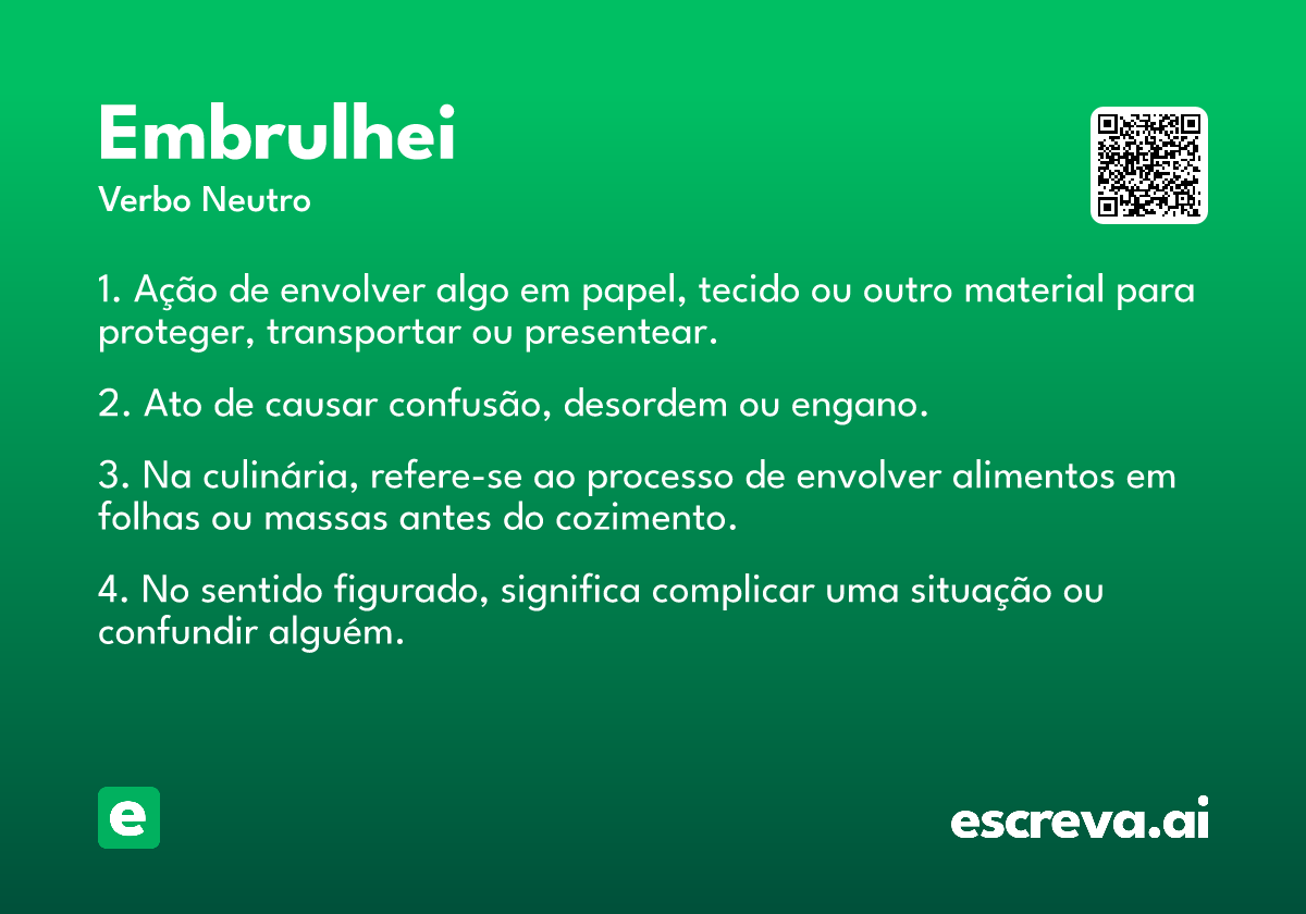 embrulhei