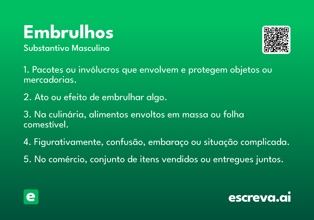 embrulhos