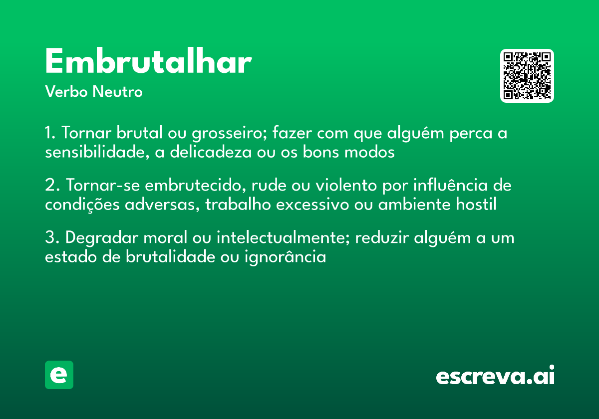 embrutalhar