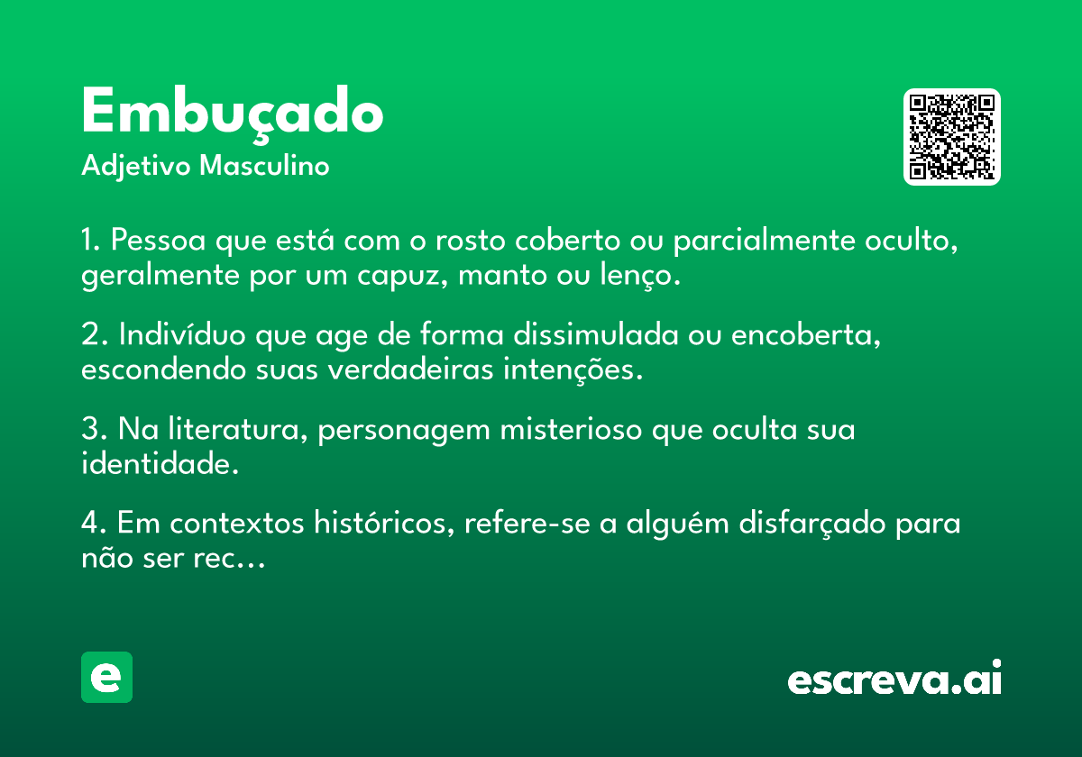 embuçado