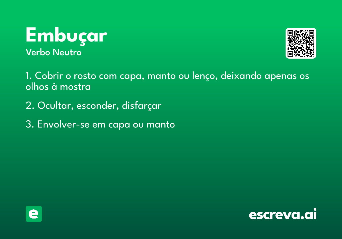 embuçar