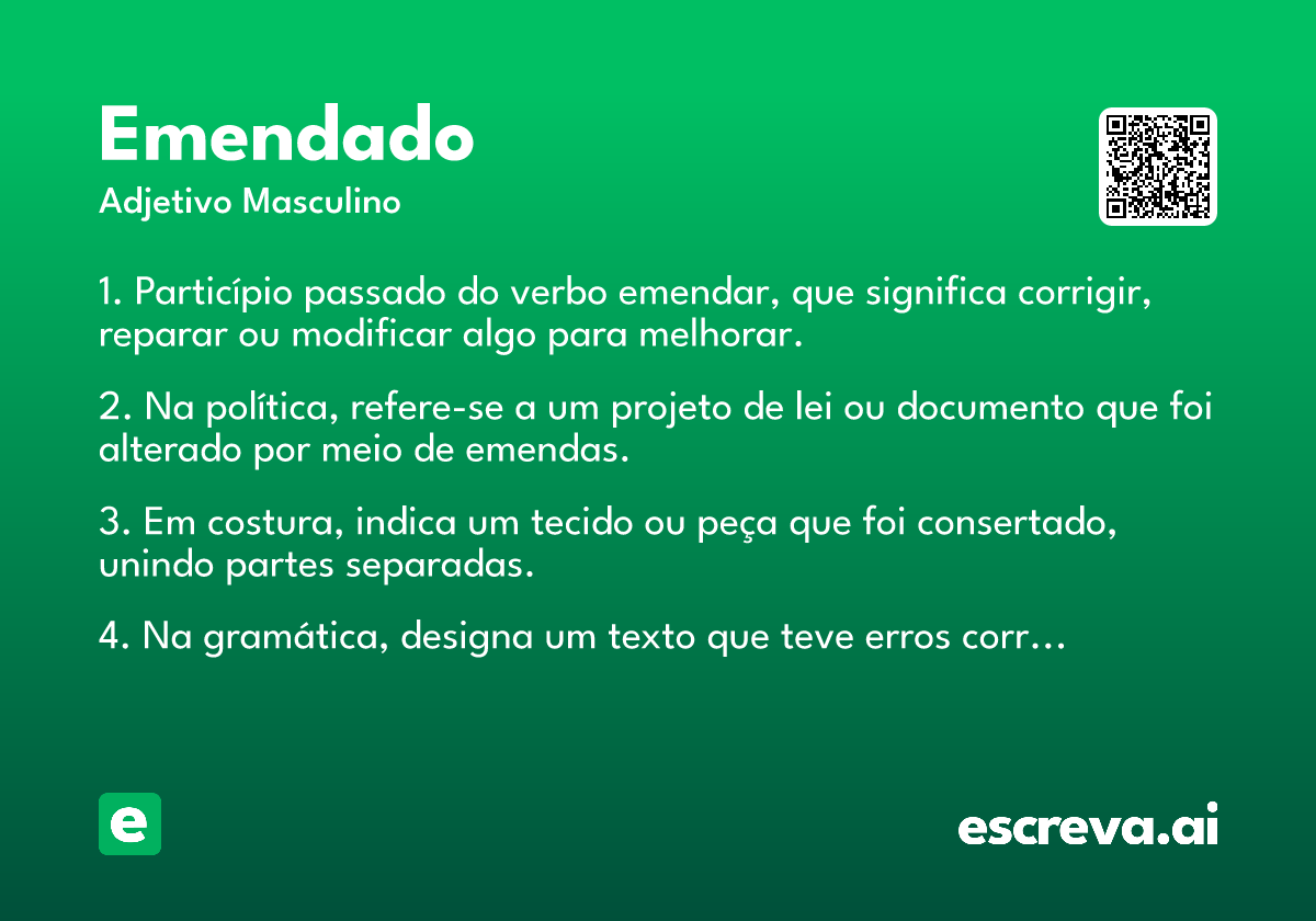 emendado