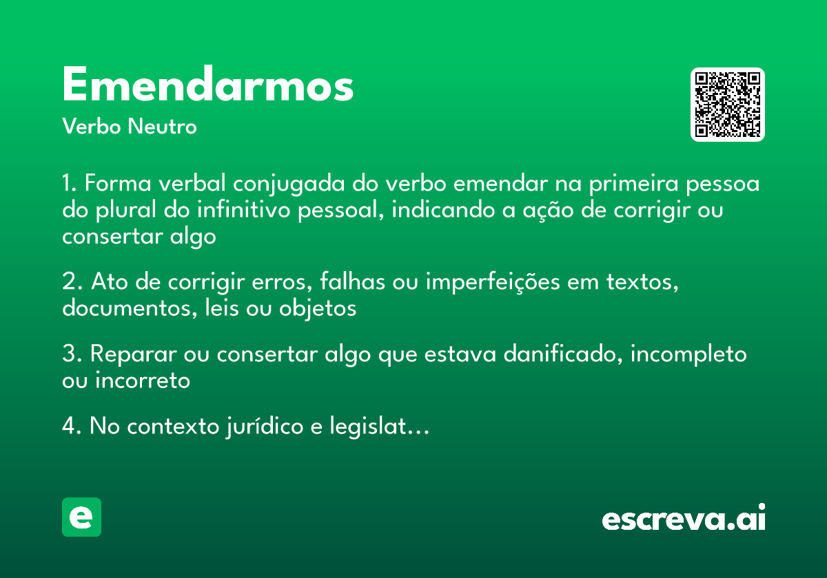 emendarmos