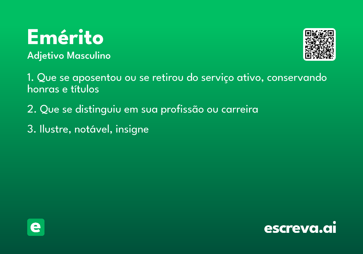 emérito