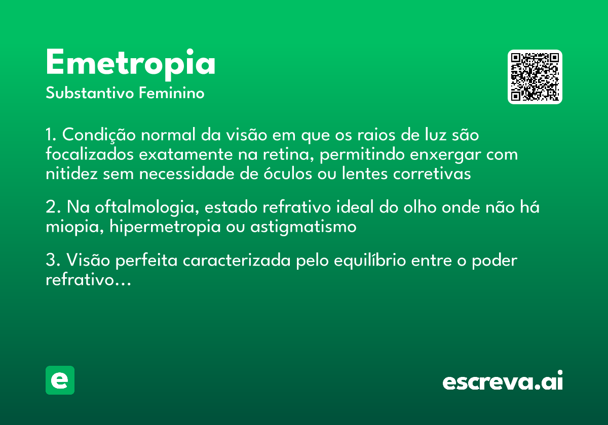 emetropia