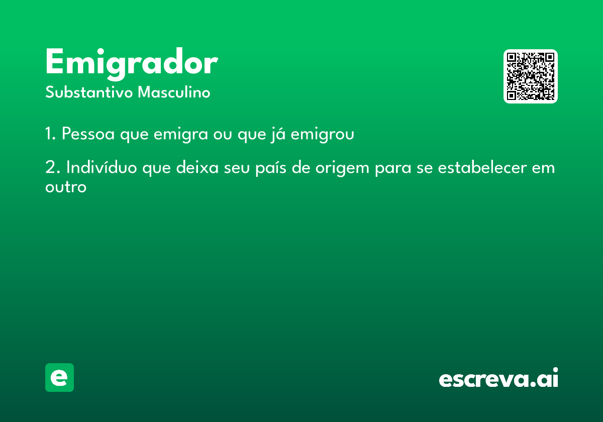 emigrador