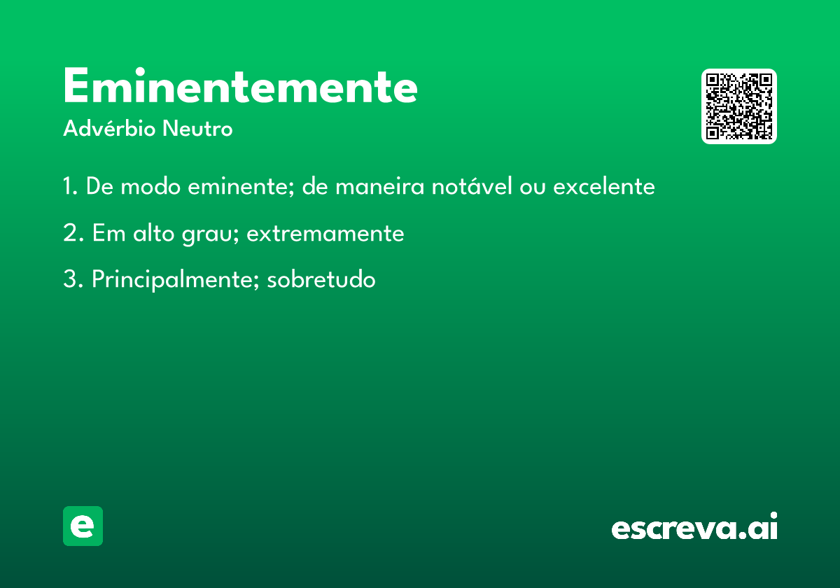 eminentemente