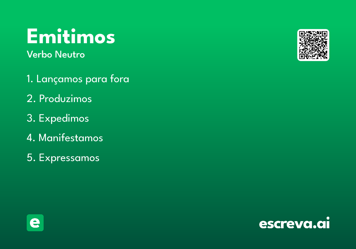 emitimos