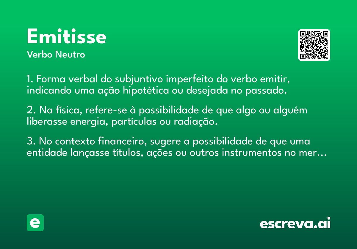emitisse