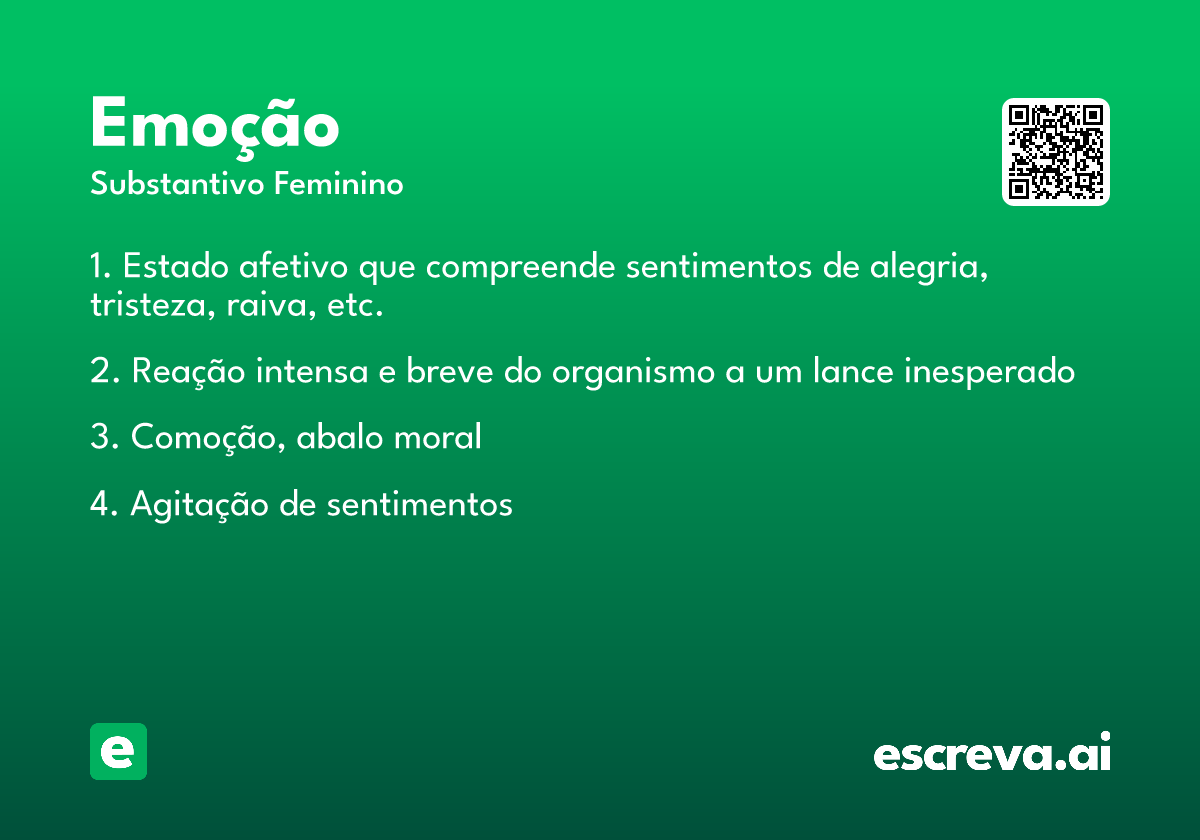 emoção