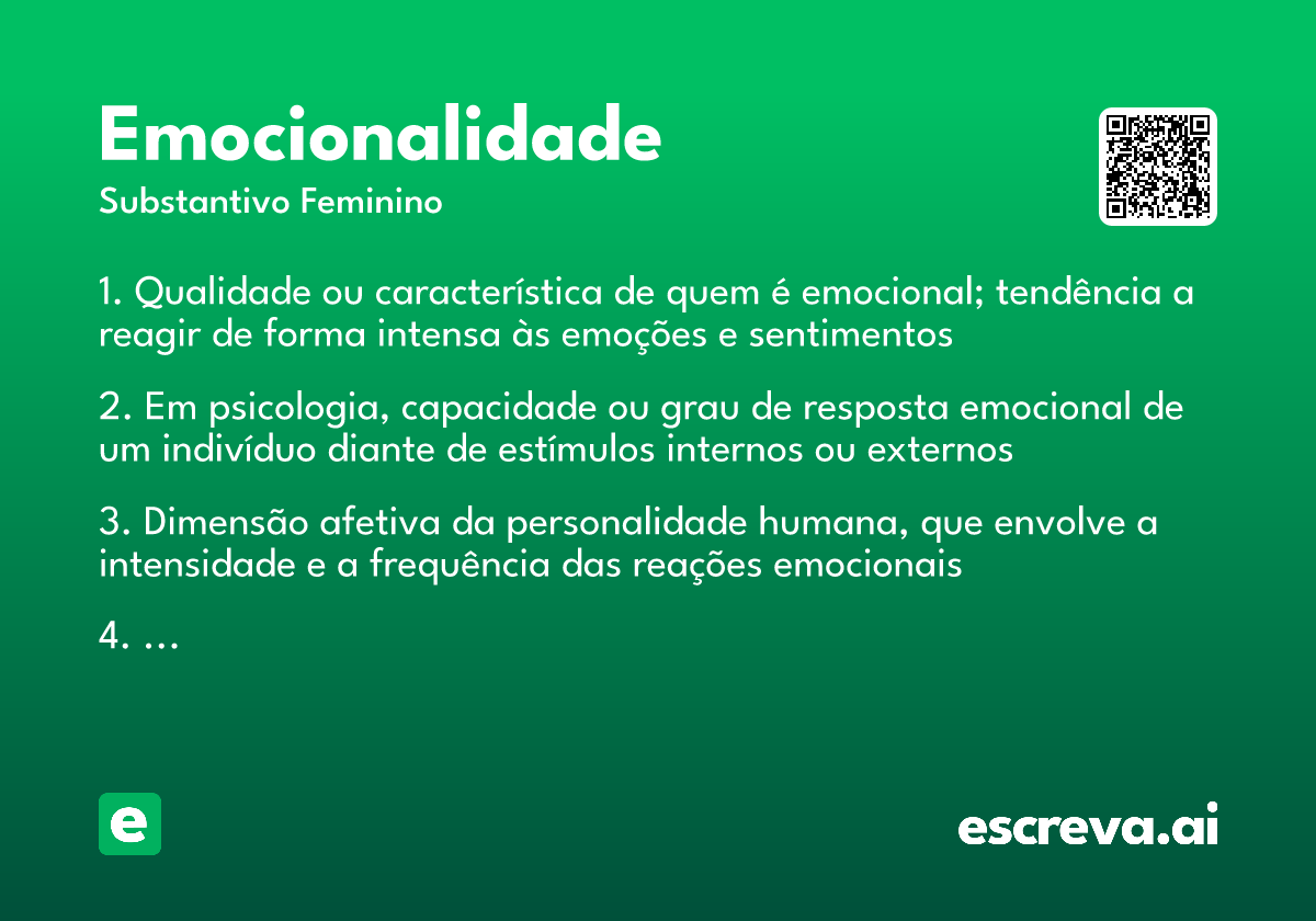 emocionalidade