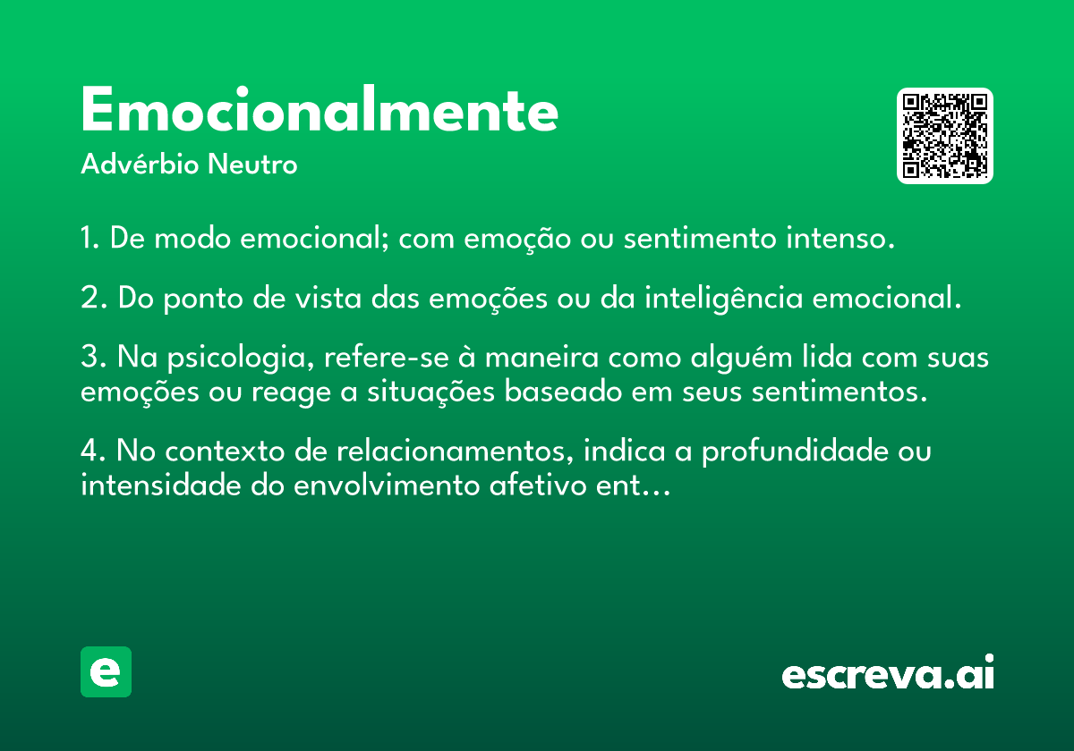 emocionalmente