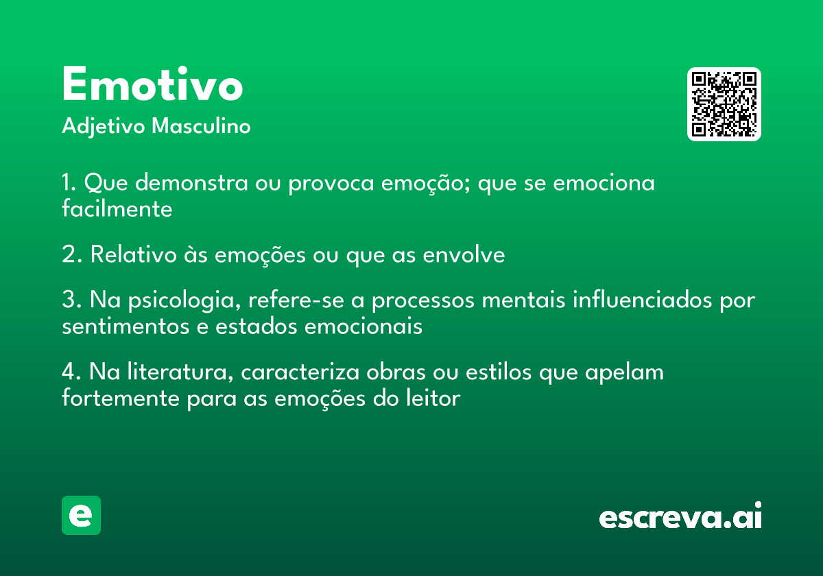 emotivo
