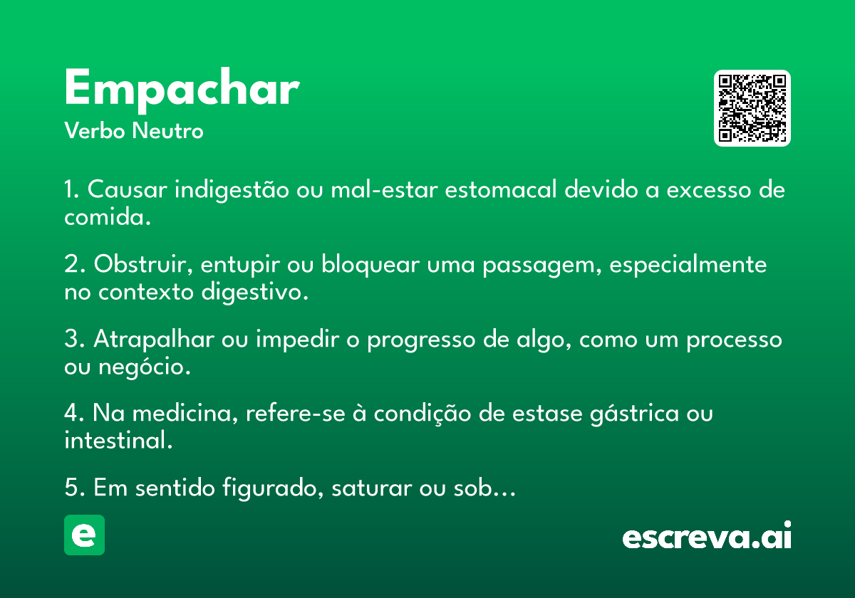 empachar