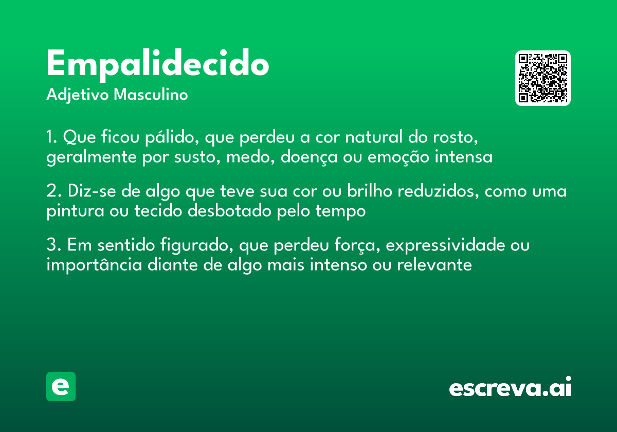 empalidecido