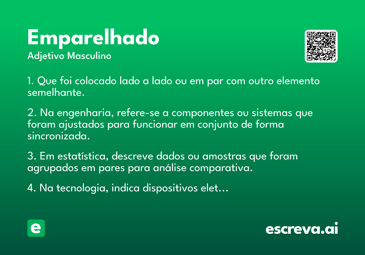 emparelhado
