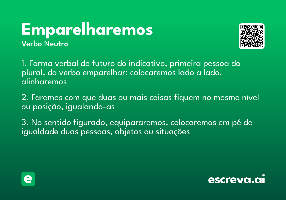 emparelharemos
