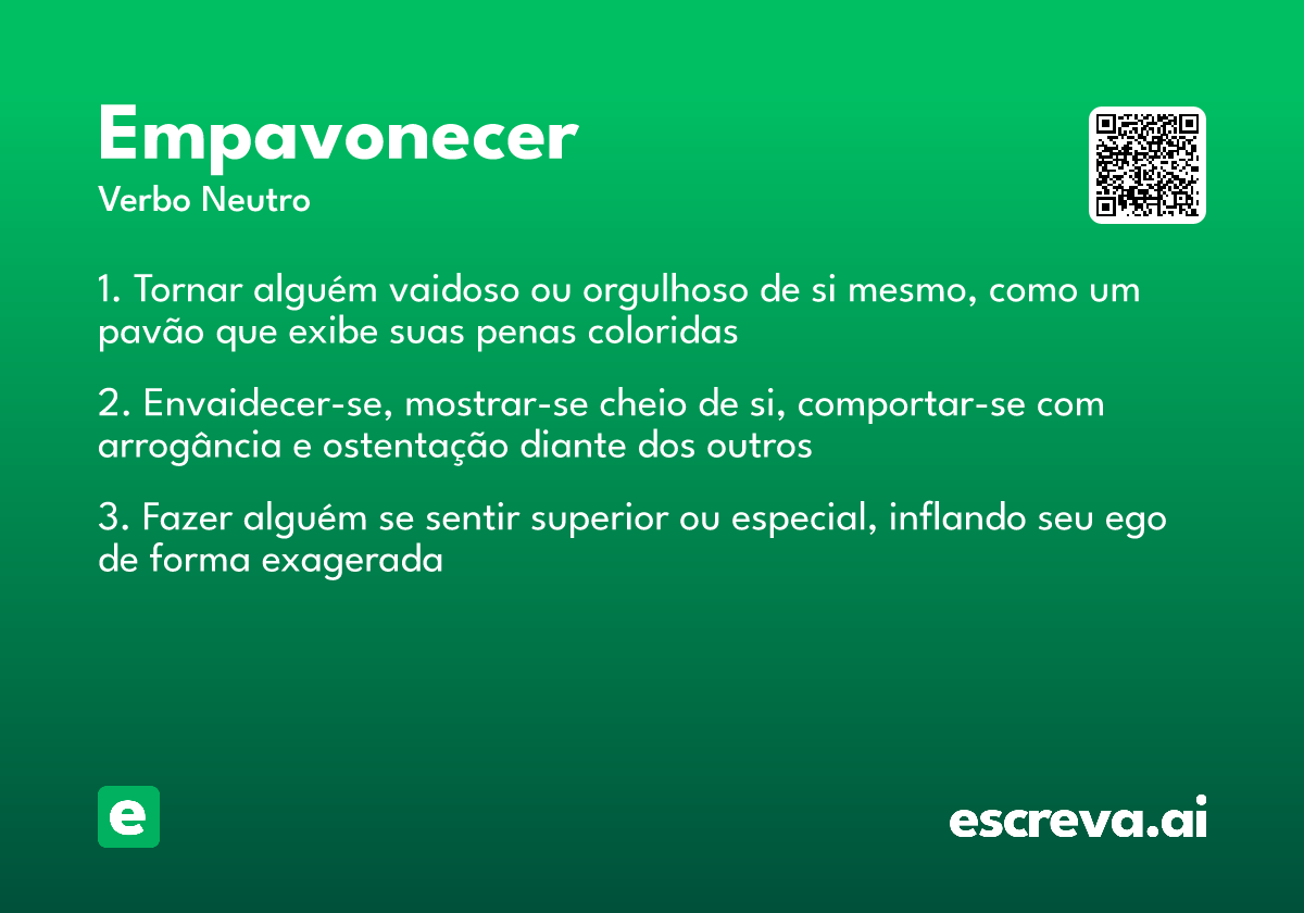 empavonecer