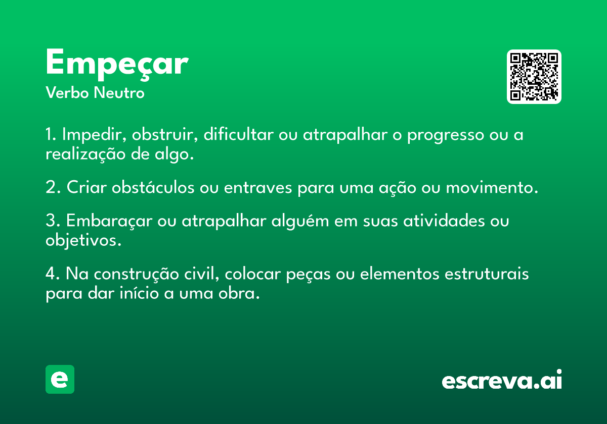 empeçar
