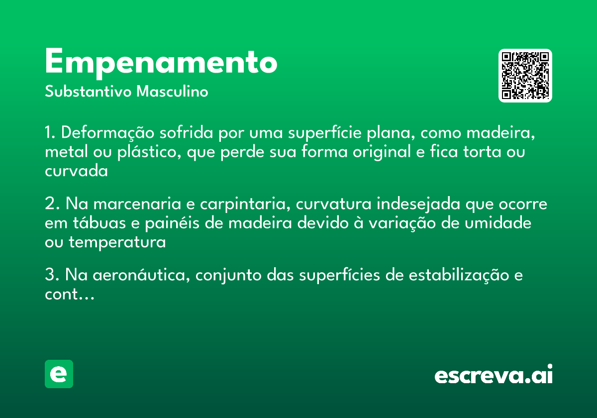 empenamento