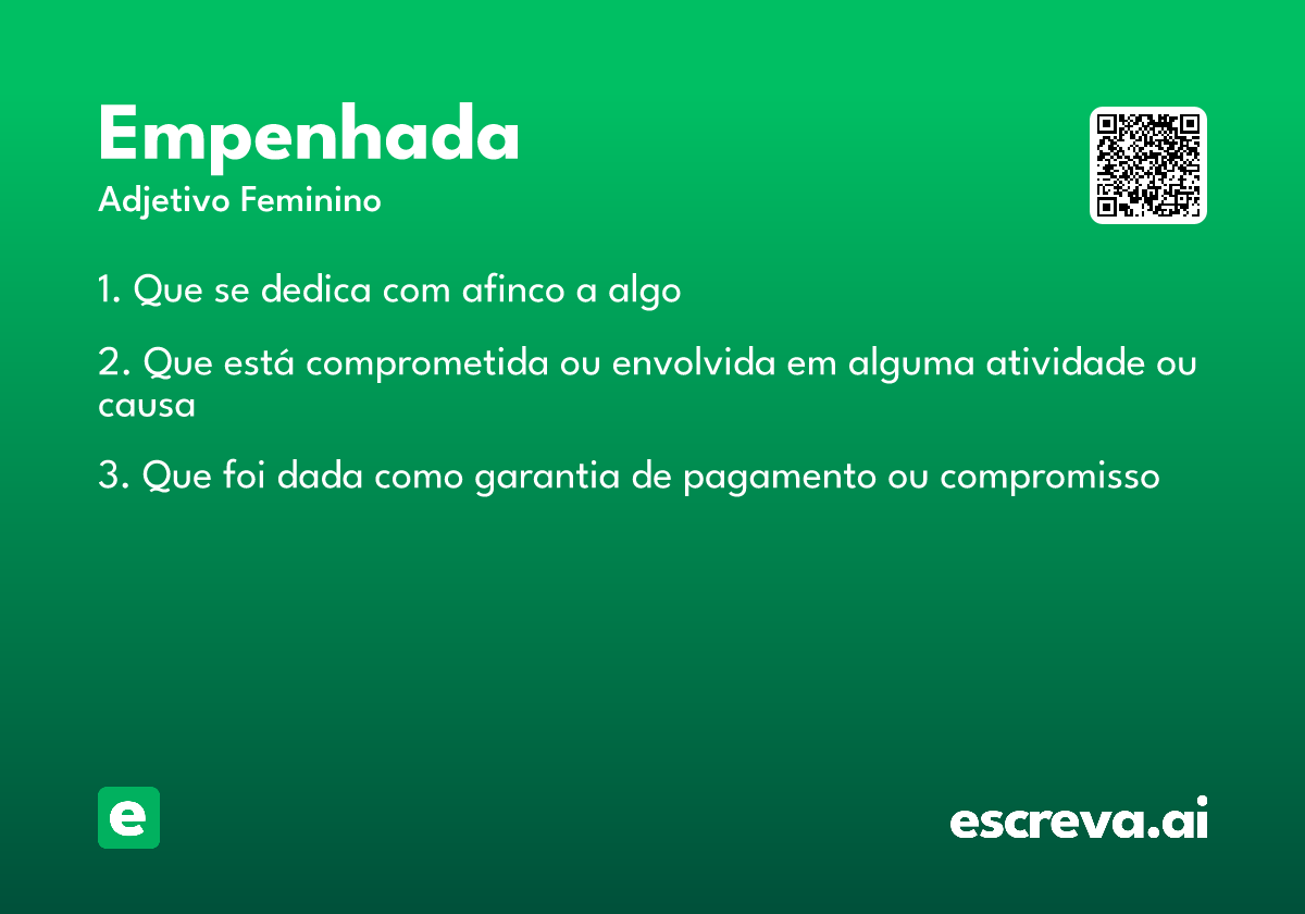 empenhada