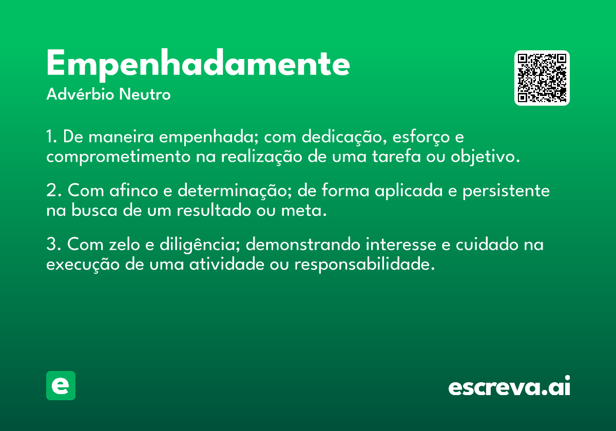 empenhadamente