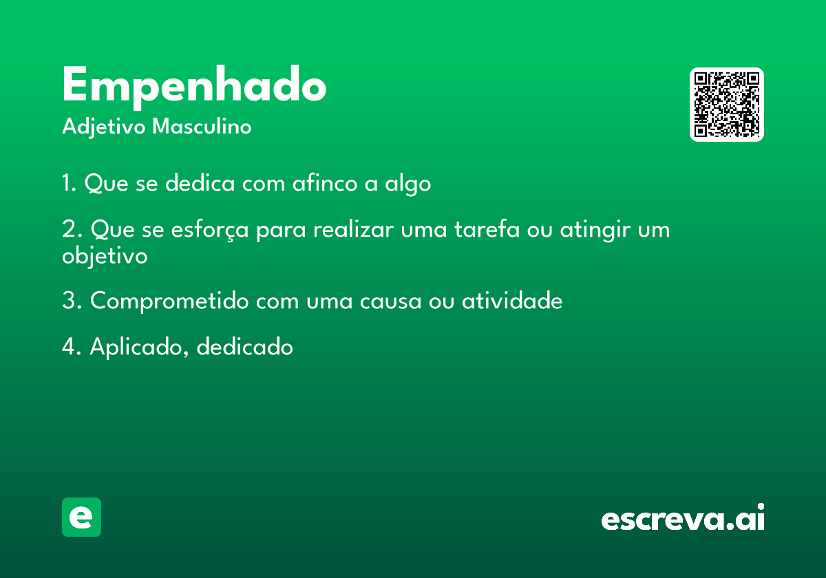 empenhado