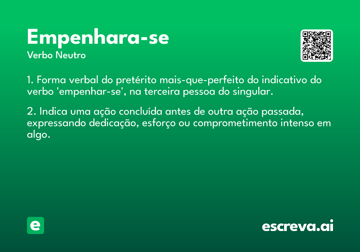 empenhara-se