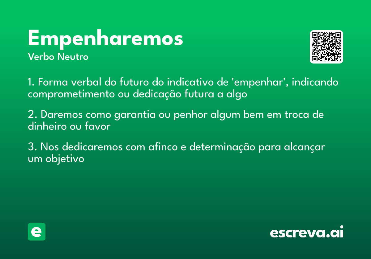 empenharemos