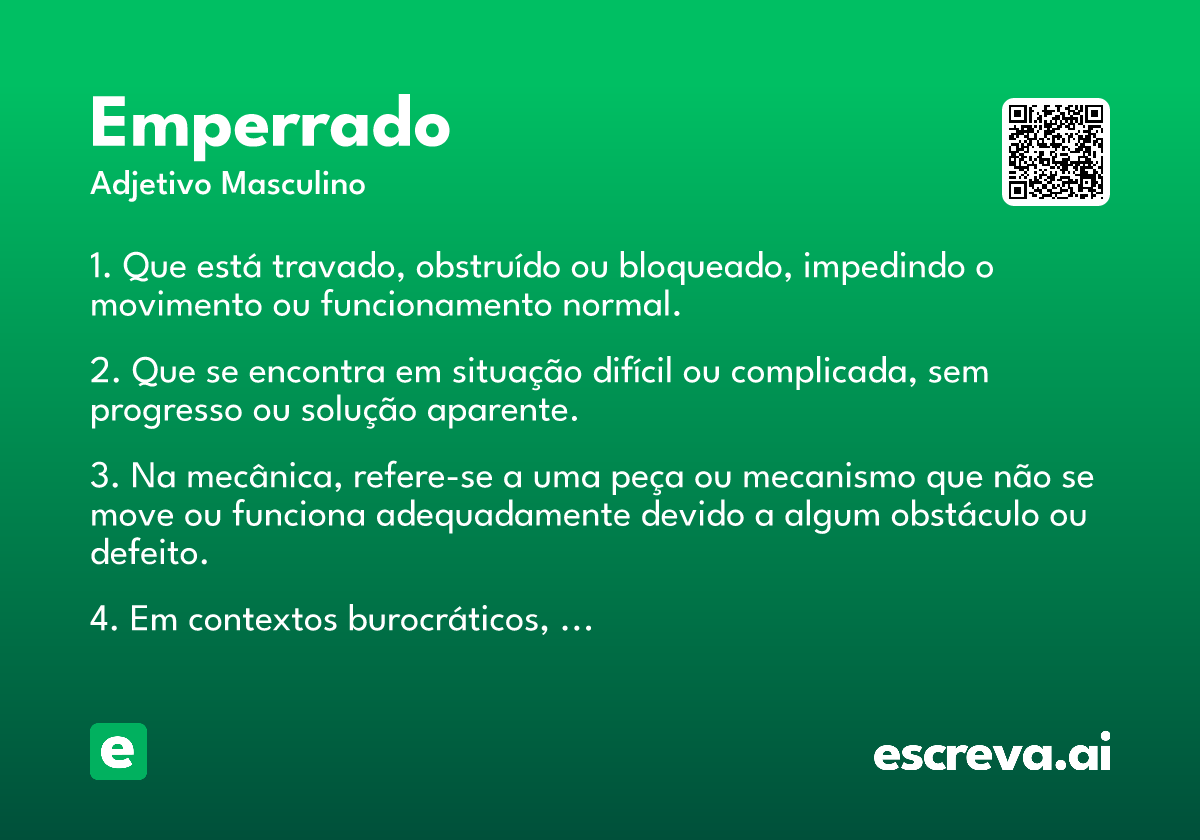emperrado