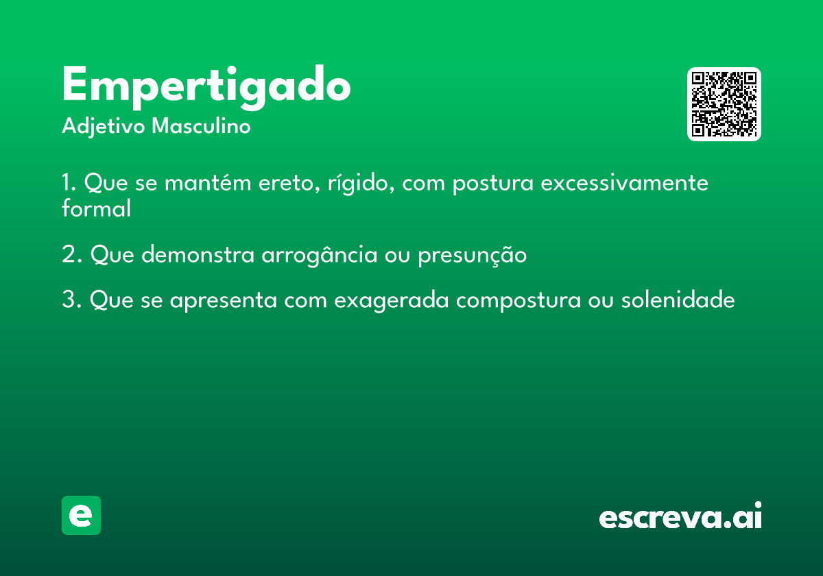empertigado