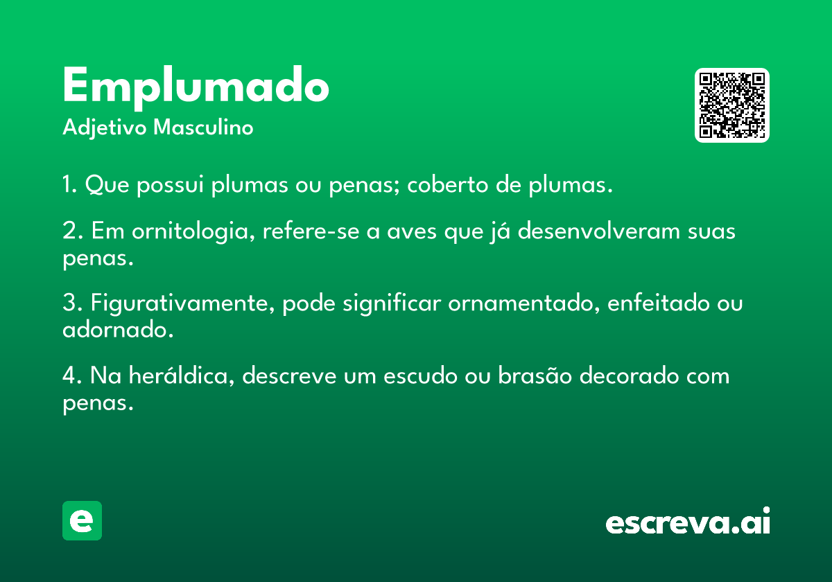 emplumado