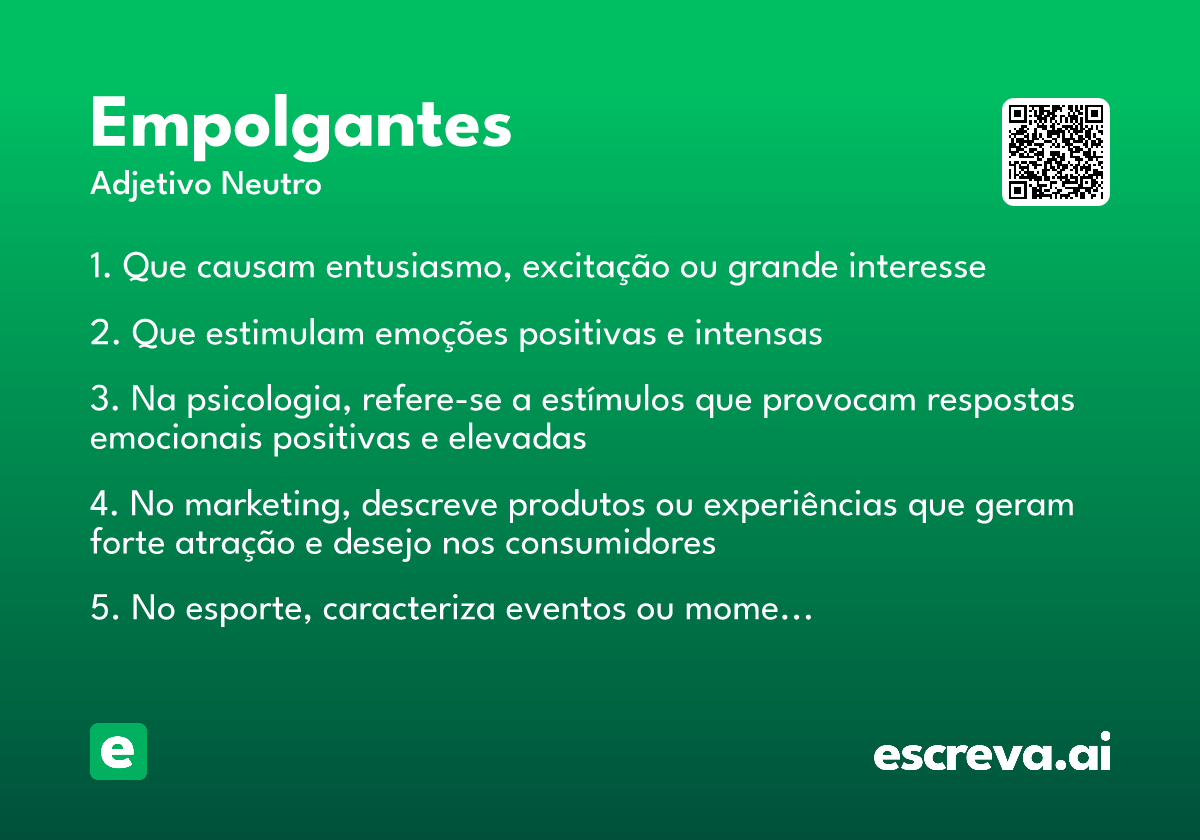 empolgantes