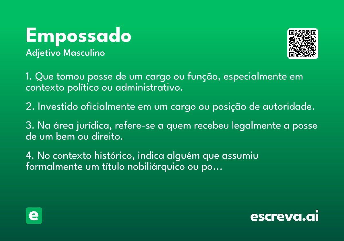 empossado