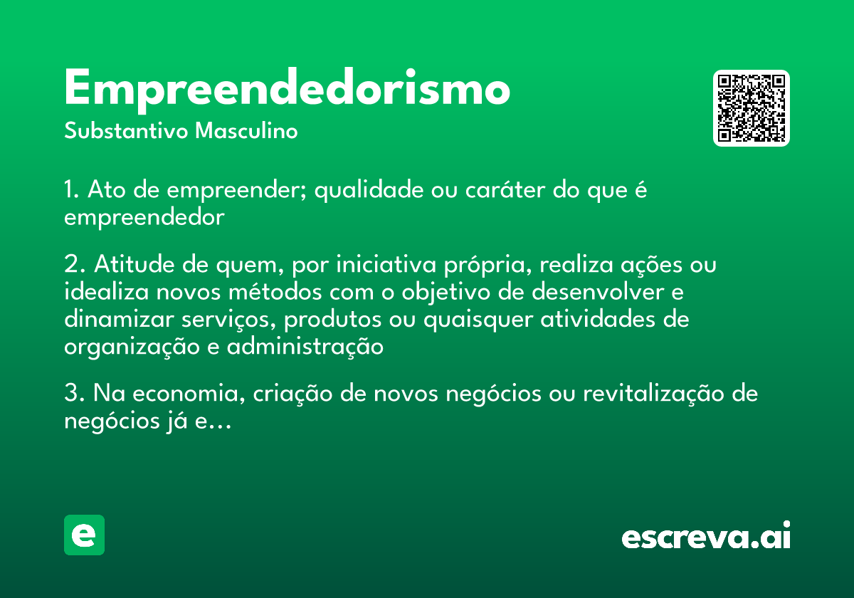 empreendedorismo
