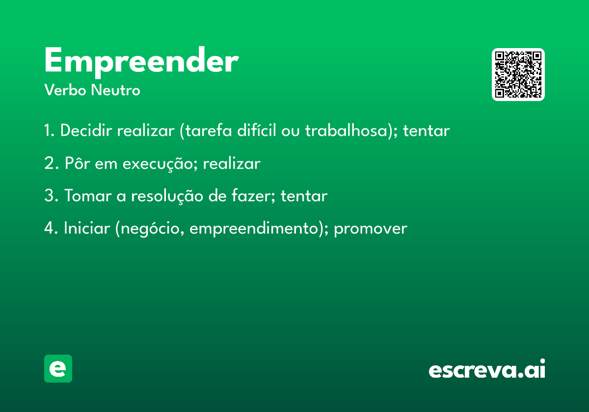 empreender