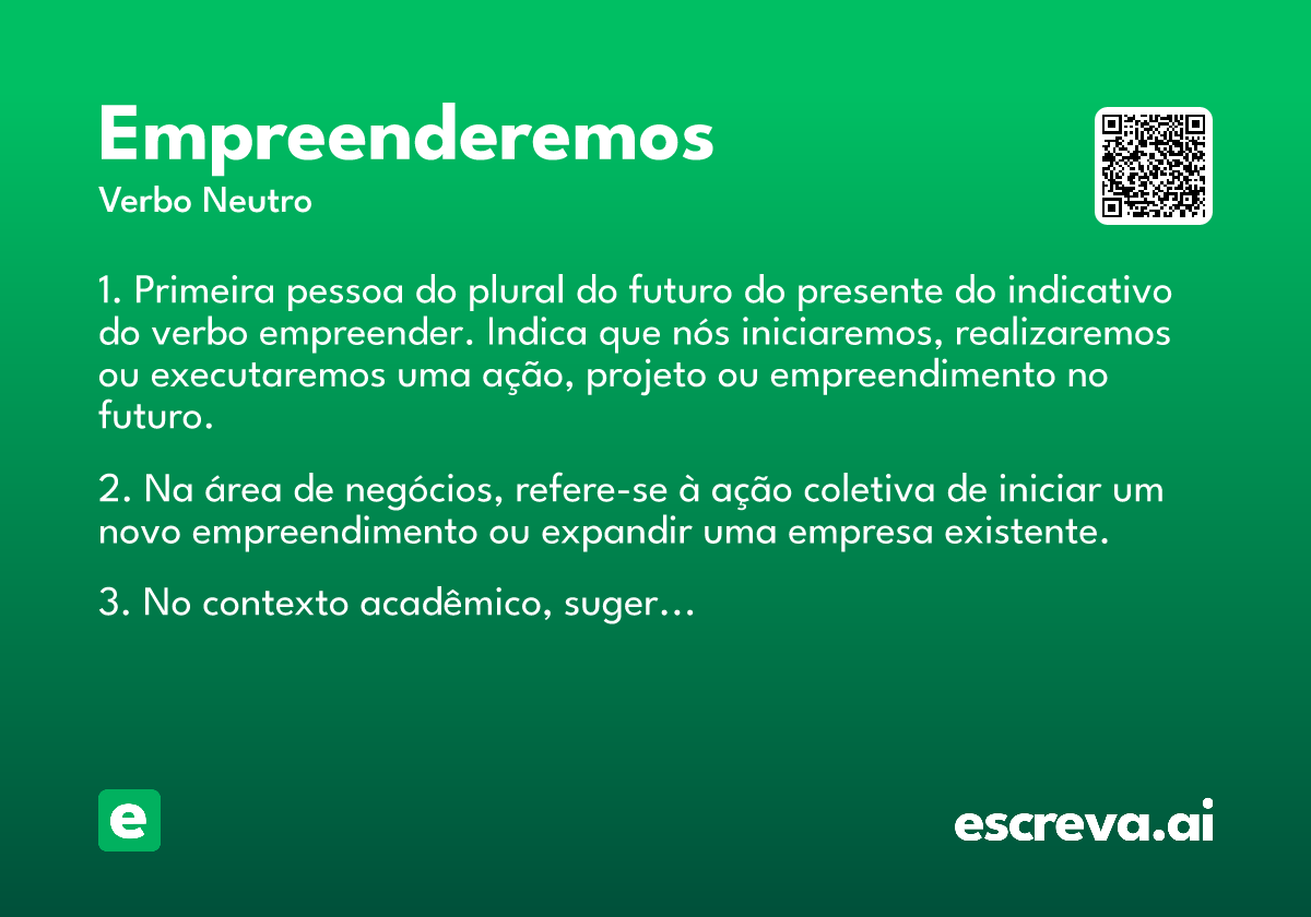 empreenderemos